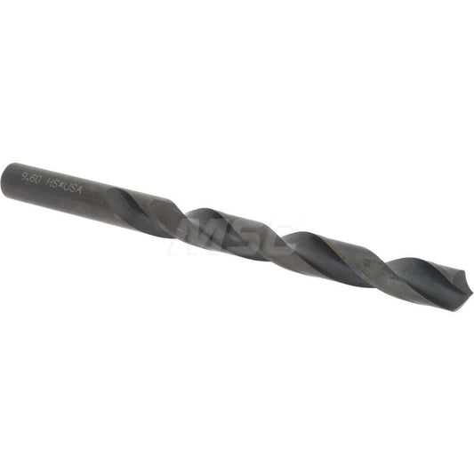 Hertel 301 9.60 Jobber Length Drill Bit 9.60 mm (0.3780) Dia, 118 deg, HSS