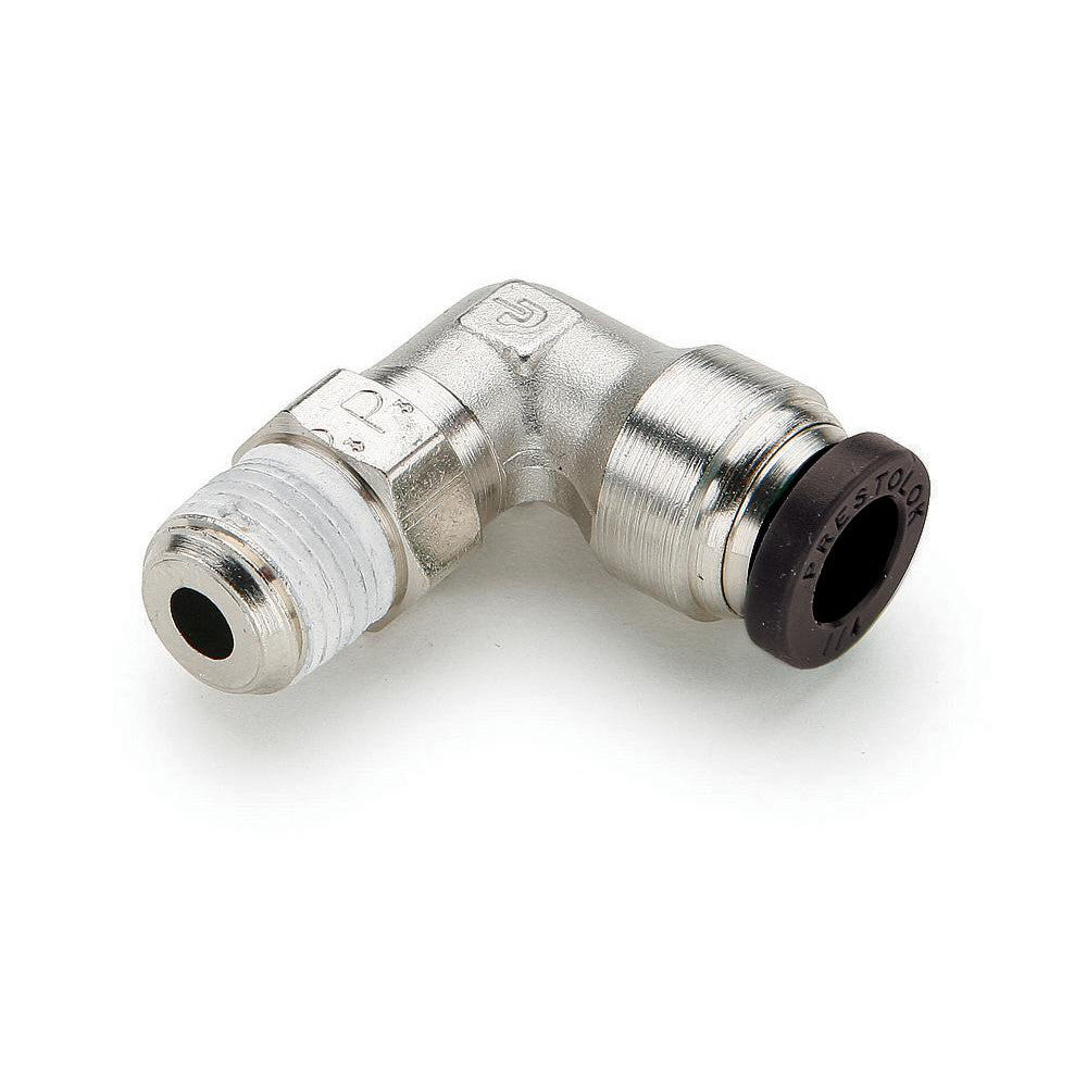 Parker W169PLP-5/32-4 Push-To-Connect Tube to Male & Tube to Male NPT Tube Fitting 90 &deg Male Elbow, 1/4" Thread, 5/32" OD