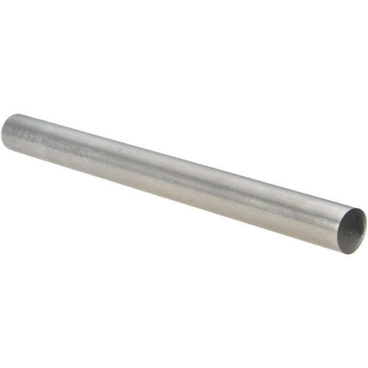 Value Collection 01100346 Drill Blank 17/32" Dia, 6" OAL, High Speed Steel