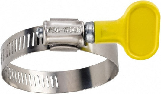 Ideal Tridon 5Y06451 Worm Gear Clamp SAE 64, 2-1/2 to 4-1/2" Dia, Stainless Steel Band