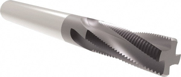 Allied Machine and Engineering TM14150 Helical Flute Thread Mill M14x1.5, Internal/External, 4 Flute, 3/8" Shank Dia, Solid Carbide
