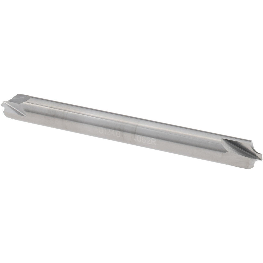 ProMax 137-01240 Corner Rounding End Mill 0.06 mm Radius, 3/16" Dia, 2 Flutes, Solid Carbide