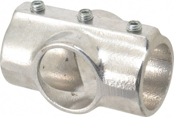 Hollaender 7E-7 1-1/4" Pipe, Cross-E, Aluminum Alloy Cross Pipe Rail Fitting
