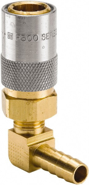 Parker PC316V Hydraulic Hose 90 &deg Hose Barb Coupler 200 psi
