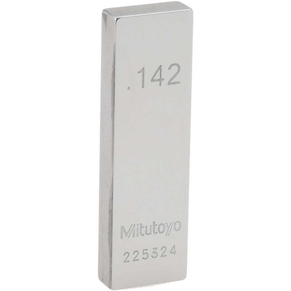 Mitutoyo 611172-531 Rectangle Steel Gage Block 0.132", Grade 0