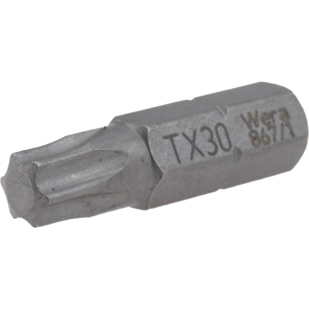 Wera 05066490001 1/4" Drive T30 Torx Screwdriver Bit