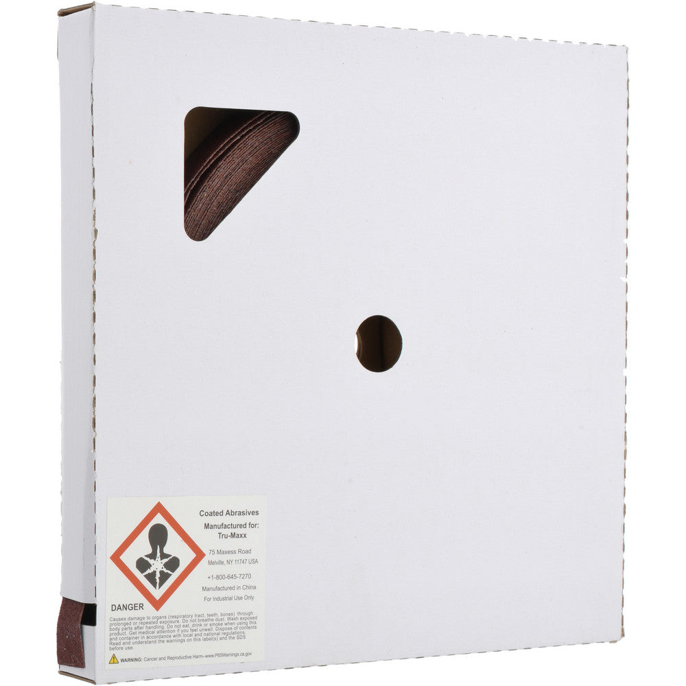 Tru-Maxx 50030 1" x 50 Yd 100 Grit Aluminum Oxide Shop Roll