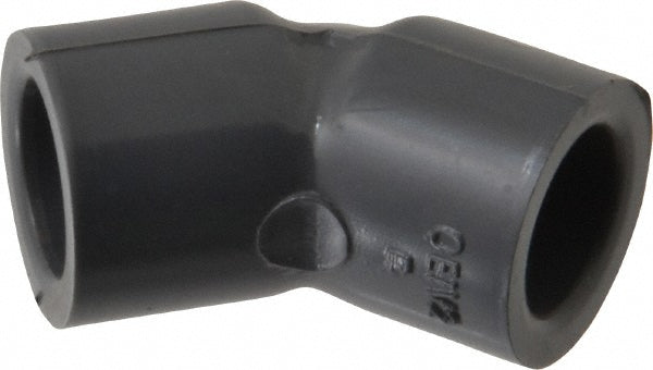 Value Collection 817-002 1/4" PVC Plastic Pipe 45&deg Elbow