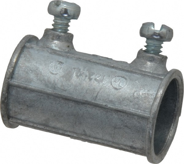 Thomas & Betts TK221SC Conduit Coupling For EMT, Die Cast Zinc, 1/2" Trade Size