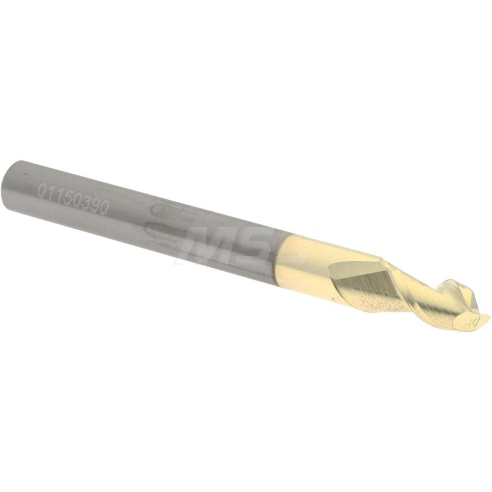 Accupro 313000 Square End Mill 7/32" Dia, 3/8" LOC, 2 Flute, Solid Carbide