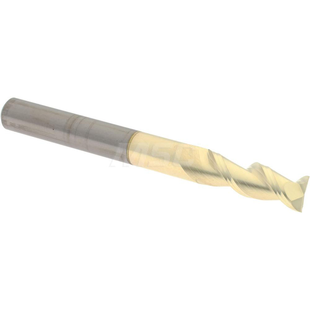 Accupro 313039 Square End Mill 1/4" Dia, 3/4" LOC, 2 Flute, Solid Carbide