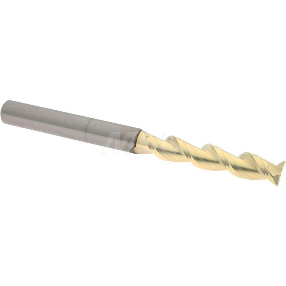 Accupro 313072 Square End Mill 1/4" Dia, 1-1/4" LOC, 2 Flute, Solid Carbide