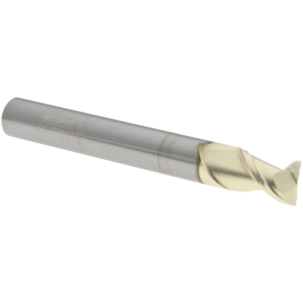 Accupro 313098 Square End Mill 5/16" Dia, 7/16" LOC, 2 Flute, Solid Carbide