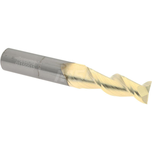 Accupro 313159 Square End Mill 11/32" Dia, 1" LOC, 2 Flute, Solid Carbide