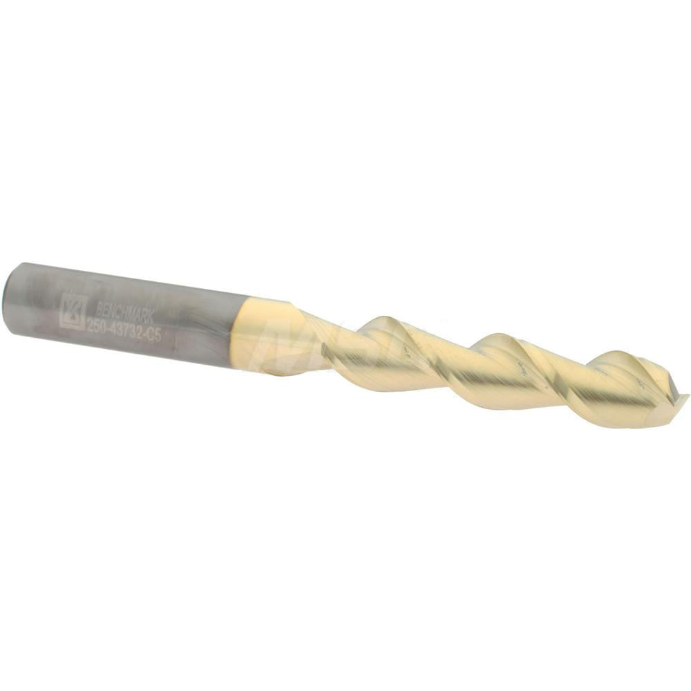 Accupro 313254 Square End Mill 7/16" Dia, 2" LOC, 2 Flute, Solid Carbide
