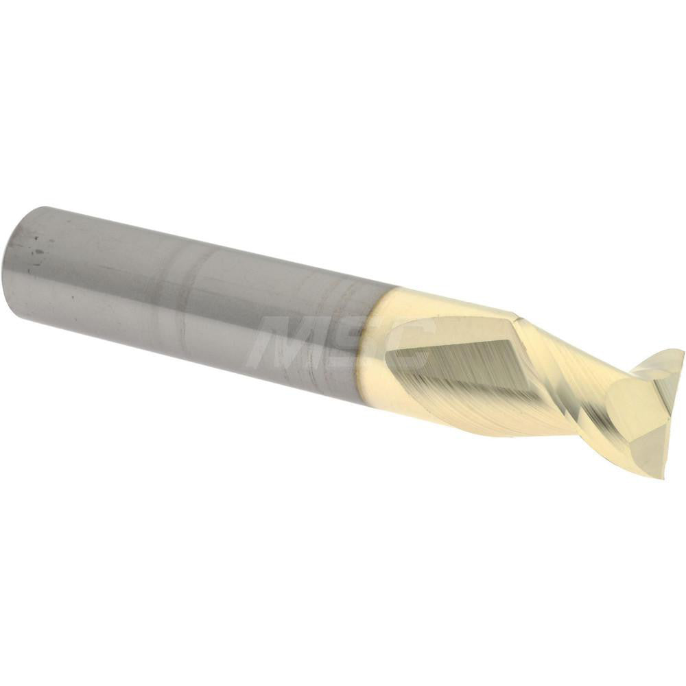 Accupro 313274 Square End Mill 1/2" Dia, 5/8" LOC, 2 Flute, Solid Carbide