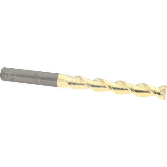Accupro 313350 Square End Mill 1/2" Dia, 3-1/4" LOC, 2 Flute, Solid Carbide