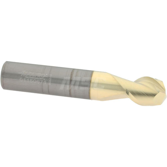 Accupro 313362 Square End Mill 5/8" Dia, 3/4" LOC, 2 Flute, Solid Carbide
