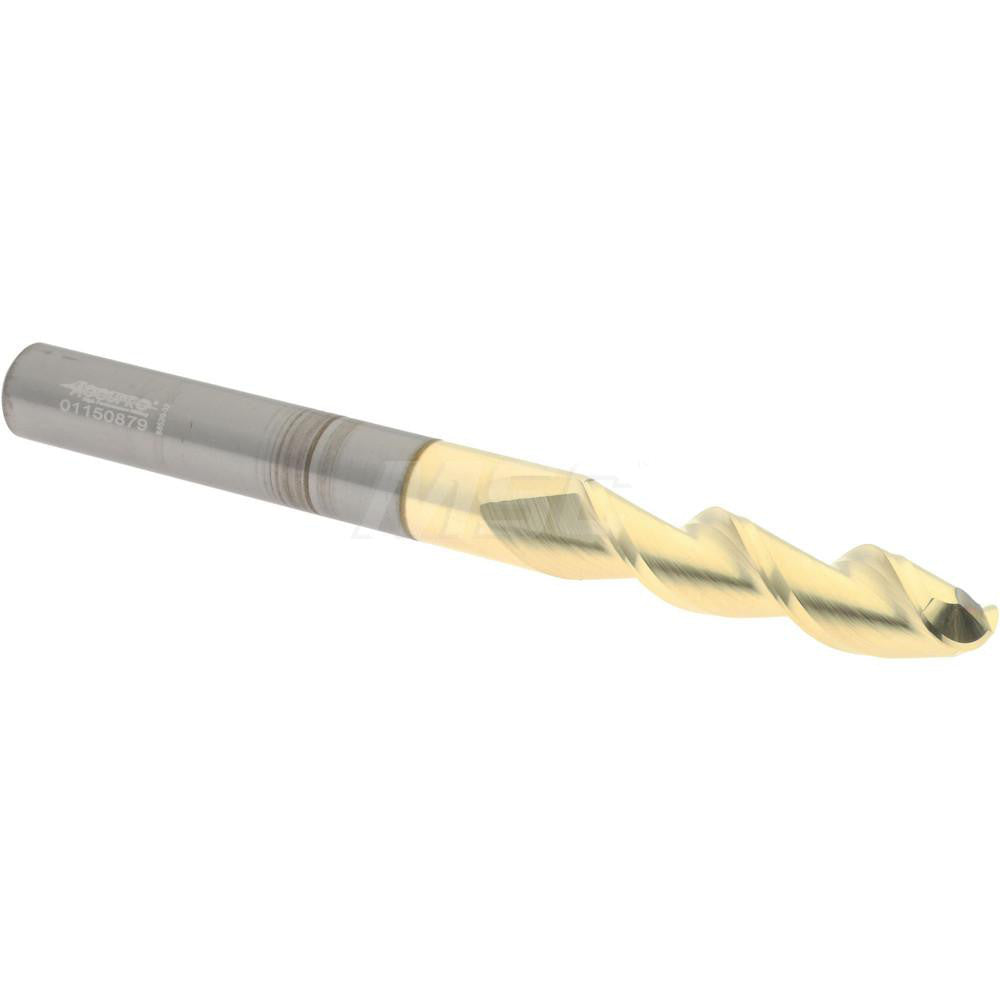 Accupro 313636 Ball End Mill 3/8" Dia, 1-1/2" LOC, 2 Flute, Solid Carbide
