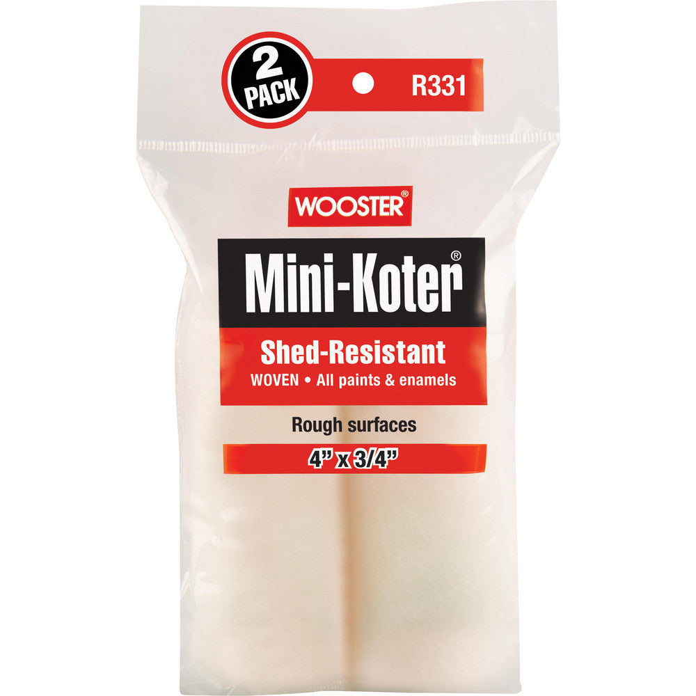 Wooster Brush R331-4 Mini Roller Cover 3/4" Nap, 4" Wide