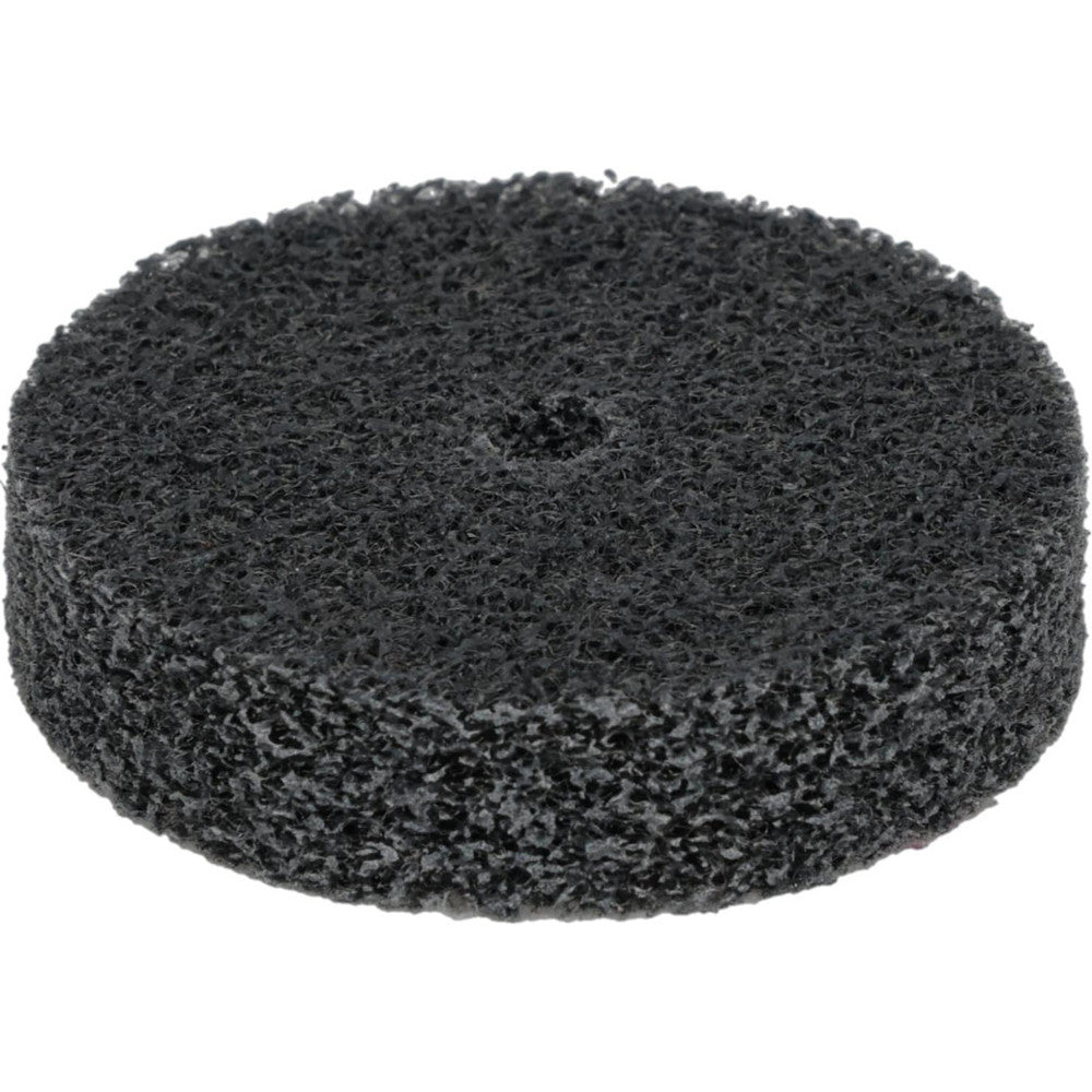 3M 7000000721 Deburring Wheel 2" Dia, 1/2" Face Width, 1/4" Hole, Density 2, Silicon Carbide