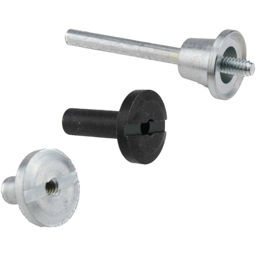3M 15013 Deburring Wheel Mandrel 1/8™ Shank Dia, 3/16™ Wheel Hole