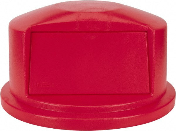 Rubbermaid FG263788RED Dome Lid Round, For 32 gal Trash Can