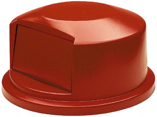 Rubbermaid FG264788RED Dome Lid Round, For 44 gal Trash Can