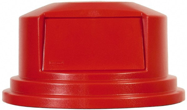 Rubbermaid FG265788RED Dome Lid Round, For 55 gal Trash Can