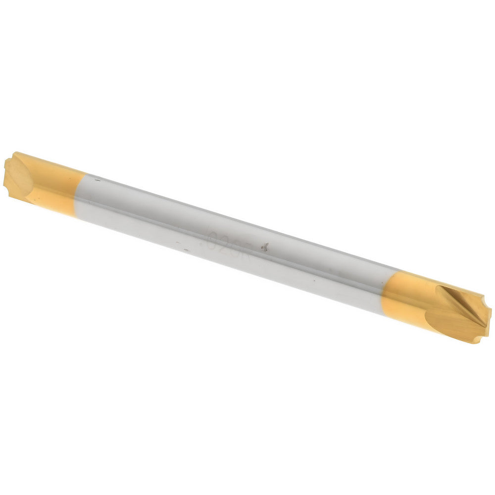 Accupro 01176940 Corner Rounding End Mill 0.02 mm Radius, 1/8" Dia, 2 Flutes, Solid Carbide