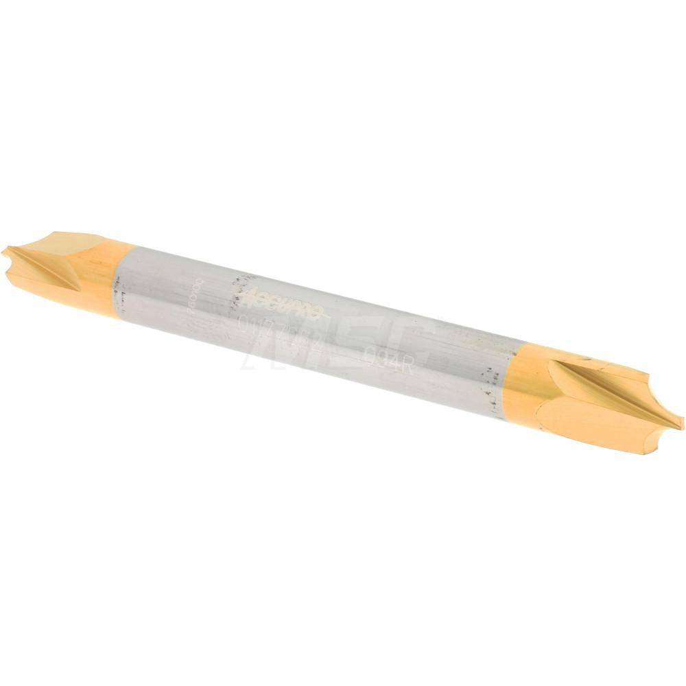 Accupro 01177062 Corner Rounding End Mill 0.09 mm Radius, 1/4" Dia, 2 Flutes, Solid Carbide