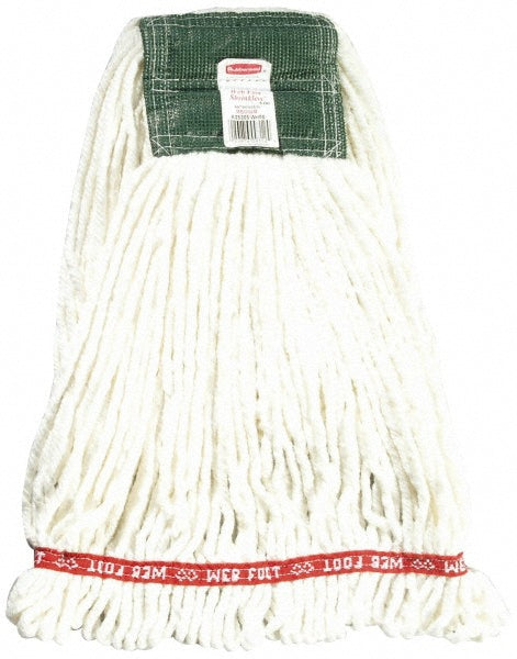 Rubbermaid FGA25206WH00 Wet Mop Loop Medium, White Mop, Blended Fiber