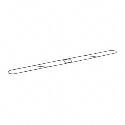 Rubbermaid FGM257000000 48" Long x 5" Wide Metal Dust Mop Frame