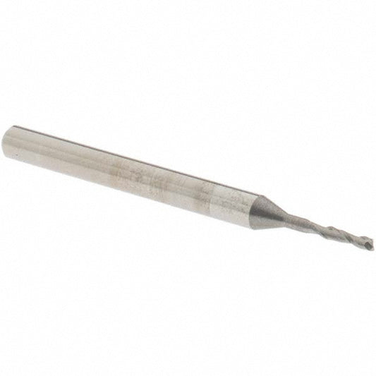 OSG 402-0469 Square End Mill 3/64'' Dia, 9/64'' LOC, 1/8'' Shank Dia, 1-1/2'' OAL, 2 Flutes, Solid Carbide