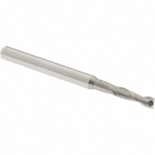 OSG 402-0938 Square End Mill 3/32'' Dia, 5/16'' LOC, 1/8'' Shank Dia, 1-1/2'' OAL, 2 Flutes, Solid Carbide