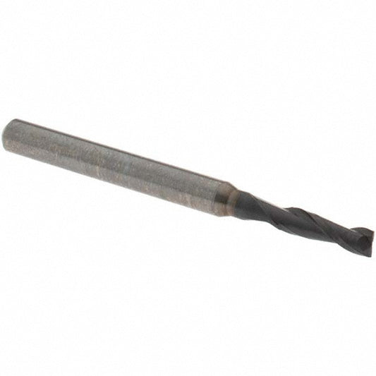 OSG 402-093811 Square End Mill 3/32'' Dia, 5/16'' LOC, 1/8'' Shank Dia, 1-1/2'' OAL, 2 Flutes, Solid Carbide