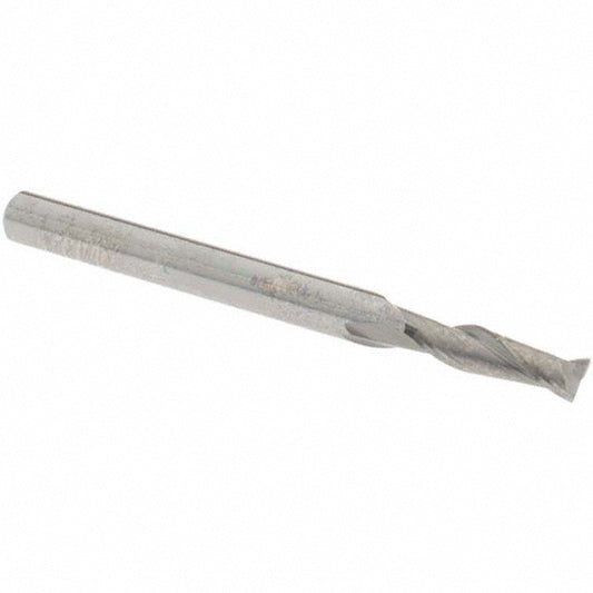 OSG 402-1094 Square End Mill 7/64'' Dia, 3/8'' LOC, 1/8'' Shank Dia, 1-1/2'' OAL, 2 Flutes, Solid Carbide