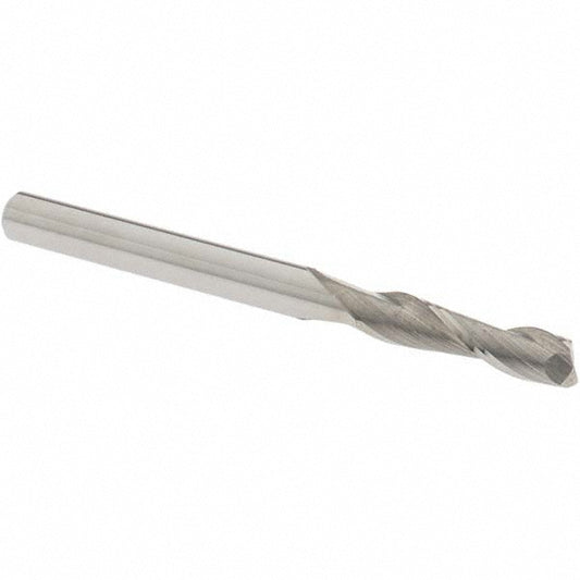 OSG 402-1250 Square End Mill 1/8'' Dia, 1/2'' LOC, 1/8'' Shank Dia, 1-1/2'' OAL, 2 Flutes, Solid Carbide