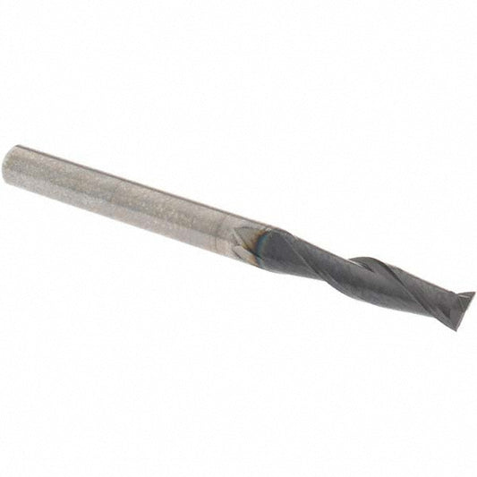 OSG 402-125011 Square End Mill 1/8'' Dia, 1/2'' LOC, 1/8'' Shank Dia, 1-1/2'' OAL, 2 Flutes, Solid Carbide