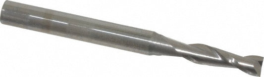OSG 402-1562 Square End Mill 5/32'' Dia, 9/16'' LOC, 3/16'' Shank Dia, 2'' OAL, 2 Flutes, Solid Carbide