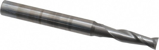 OSG 402-2031 Square End Mill 13/64'' Dia, 5/8'' LOC, 1/4'' Shank Dia, 2-1/2'' OAL, 2 Flutes, Solid Carbide