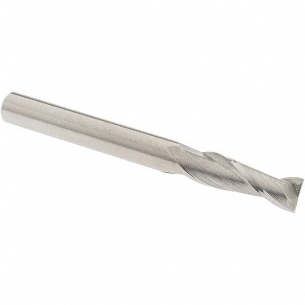 OSG 402-2500 Square End Mill 1/4'' Dia, 3/4'' LOC, 1/4'' Shank Dia, 2-1/2'' OAL, 2 Flutes, Solid Carbide