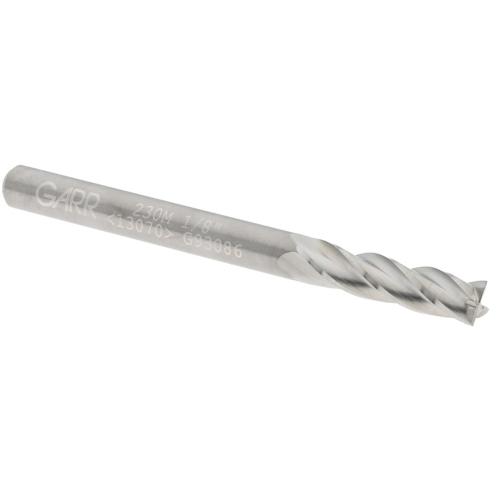 Value Collection 13070 Square End Mill 1/8" Dia, 1/2" LOC, 4 Flutes, Solid Carbide