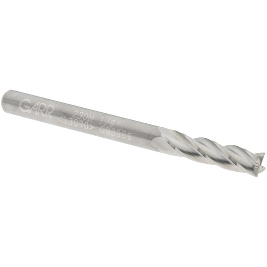 Value Collection 13070 Square End Mill 1/8" Dia, 1/2" LOC, 4 Flutes, Solid Carbide