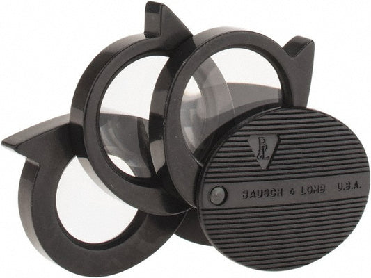 Bausch & Lomb 812367 5x to 20x Magnification, 2 to 1/2" Focal Distance, Glass Lens, Handheld Magnifier