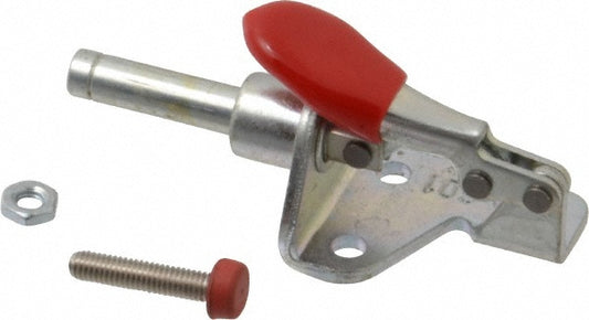 De-Sta-Co 601-M Standard Straight Line Action Clamp 100 lb Load Capacity, 0.63" Plunger Travel, Flanged Base, Carbon Steel