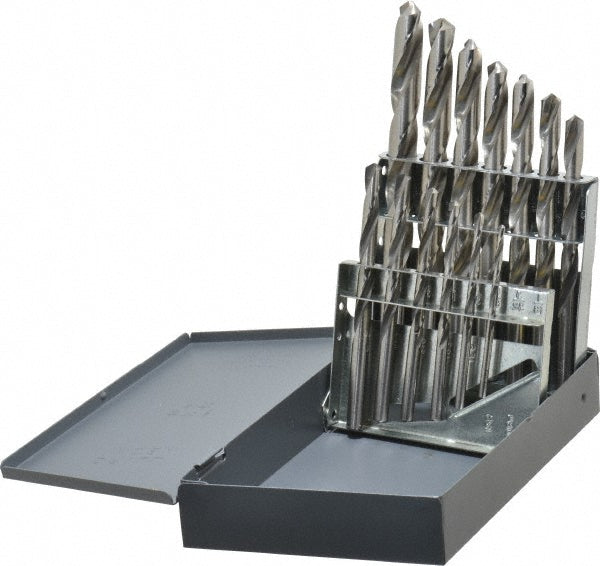 Value Collection XCT830SR Drill Bit Set Jobber Length Drill Bits, 13 Pc, 118 &deg, Carbide Tipped