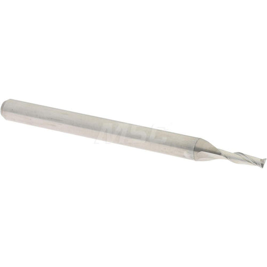 Accupro 01216340 Square End Mill 0.0591'' Dia, 0.1969'' LOC, 2 Flutes, Solid Carbide