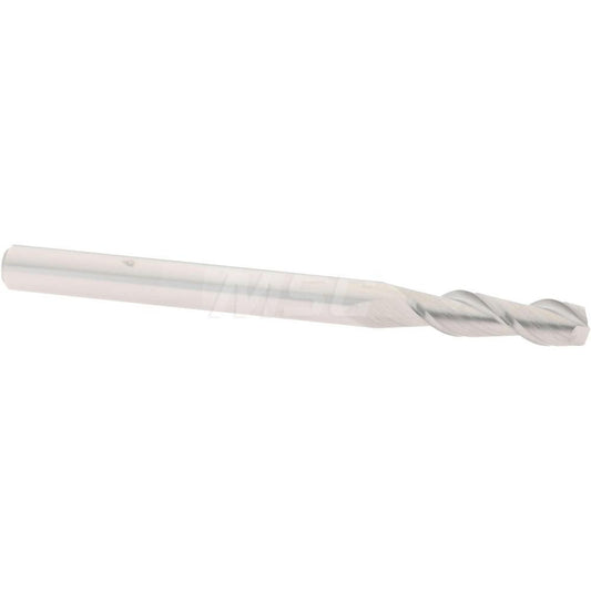 Accupro 01216399 Square End Mill 0.1575'' Dia, 0.5512'' LOC, 2 Flutes, Solid Carbide