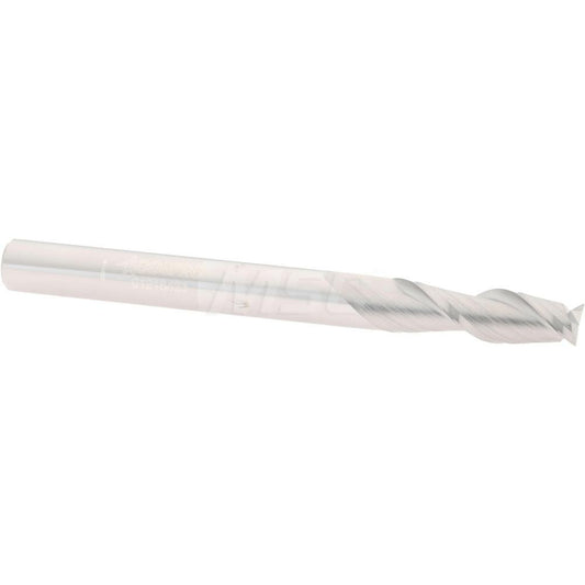 Accupro 01216423 Square End Mill 0.2362'' Dia, 0.748'' LOC, 2 Flutes, Solid Carbide
